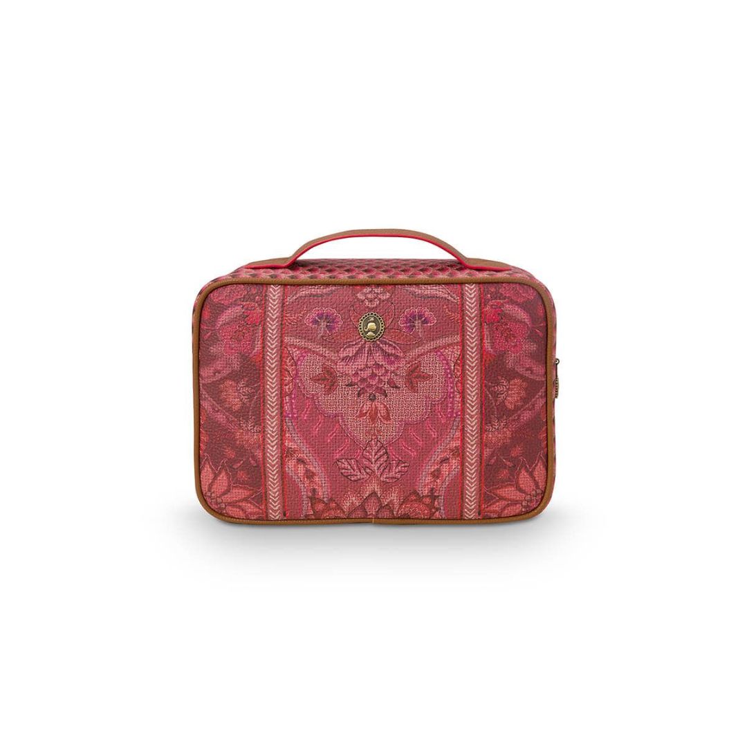 PIP STUDIO BEAUTY CASE LARGE KYOTO FESTIVAL DARK PINK