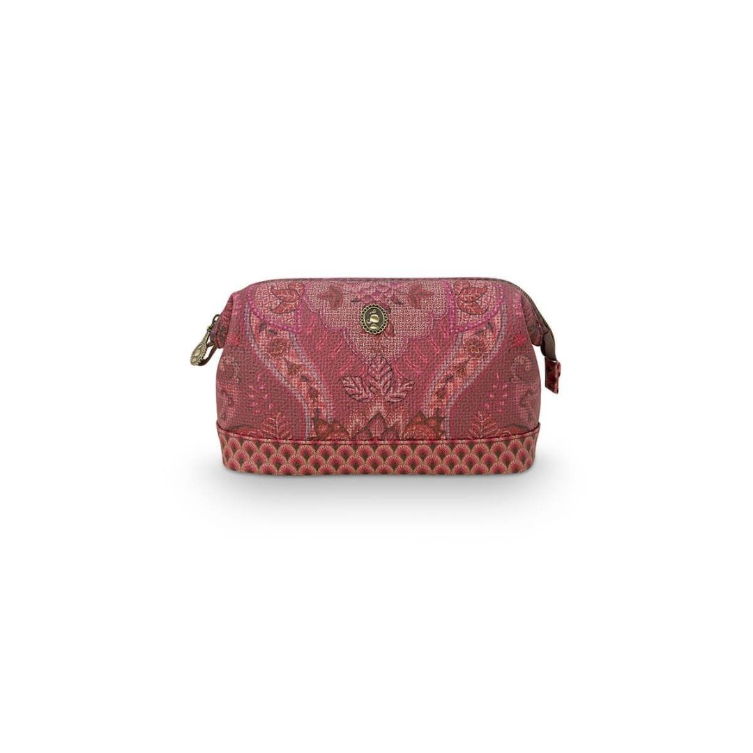 PIP STUDIO MEDIUM COSMETIC PURSE KYOTO FESTIVAL DARK PINK