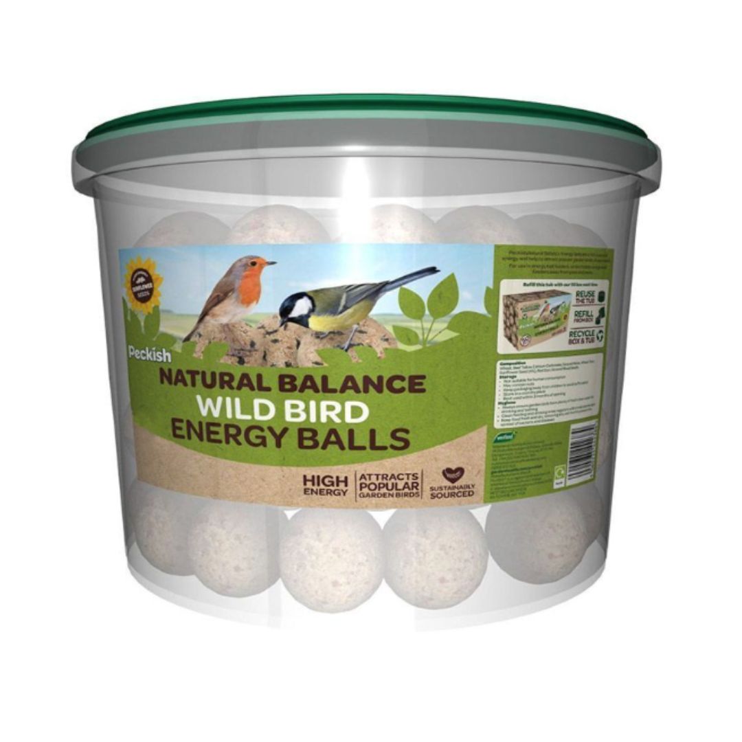 WESTLAND PECKISH NATURAL BALANCE ENERGY BALLS 50 TUB