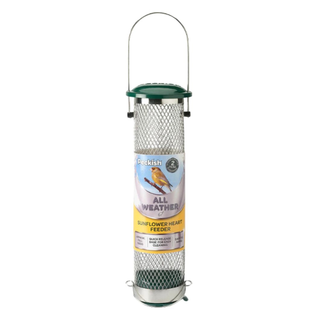 WESTLAND PECKISH ALL WEATHER SUNFLOWER HEART FEEDER