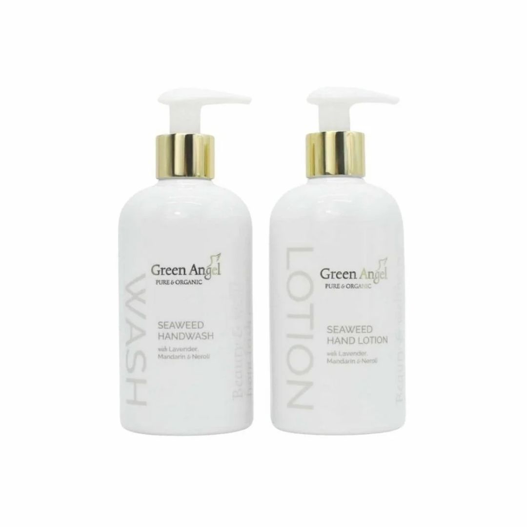 GREEN ANGEL HAND WASH & LOTION LOVE YOUR HANDS SET