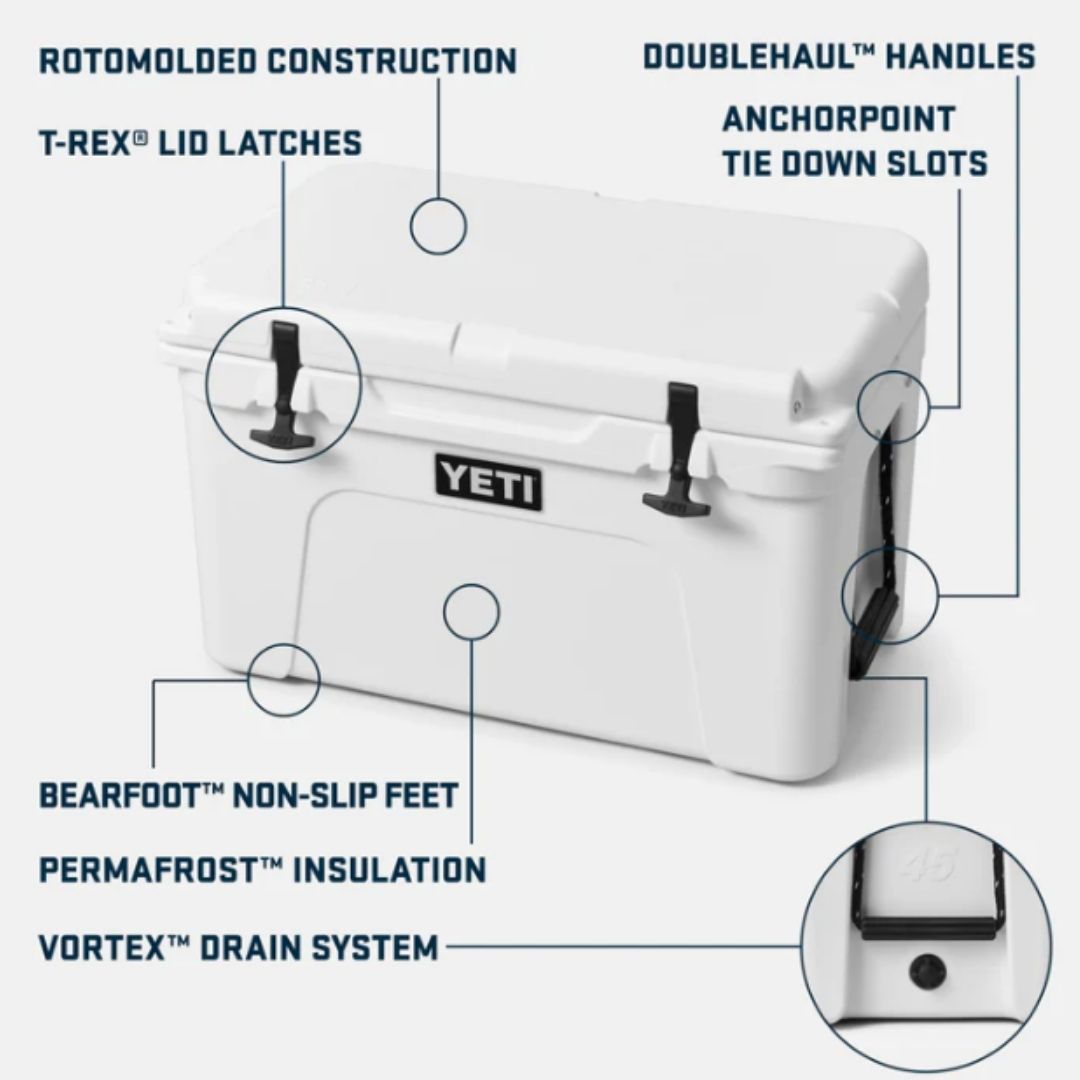Yeti Tundra 45 Cool Box | Navy