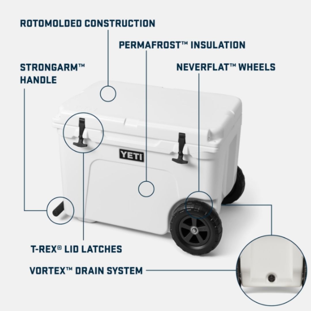 Yeti Tundra Haul Wheeled Cool Box | Navy