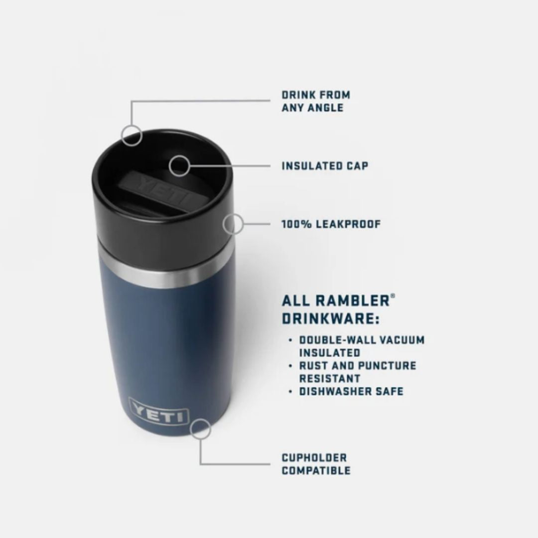 Yeti Rambler 12oz Travel Bottle | Navy
