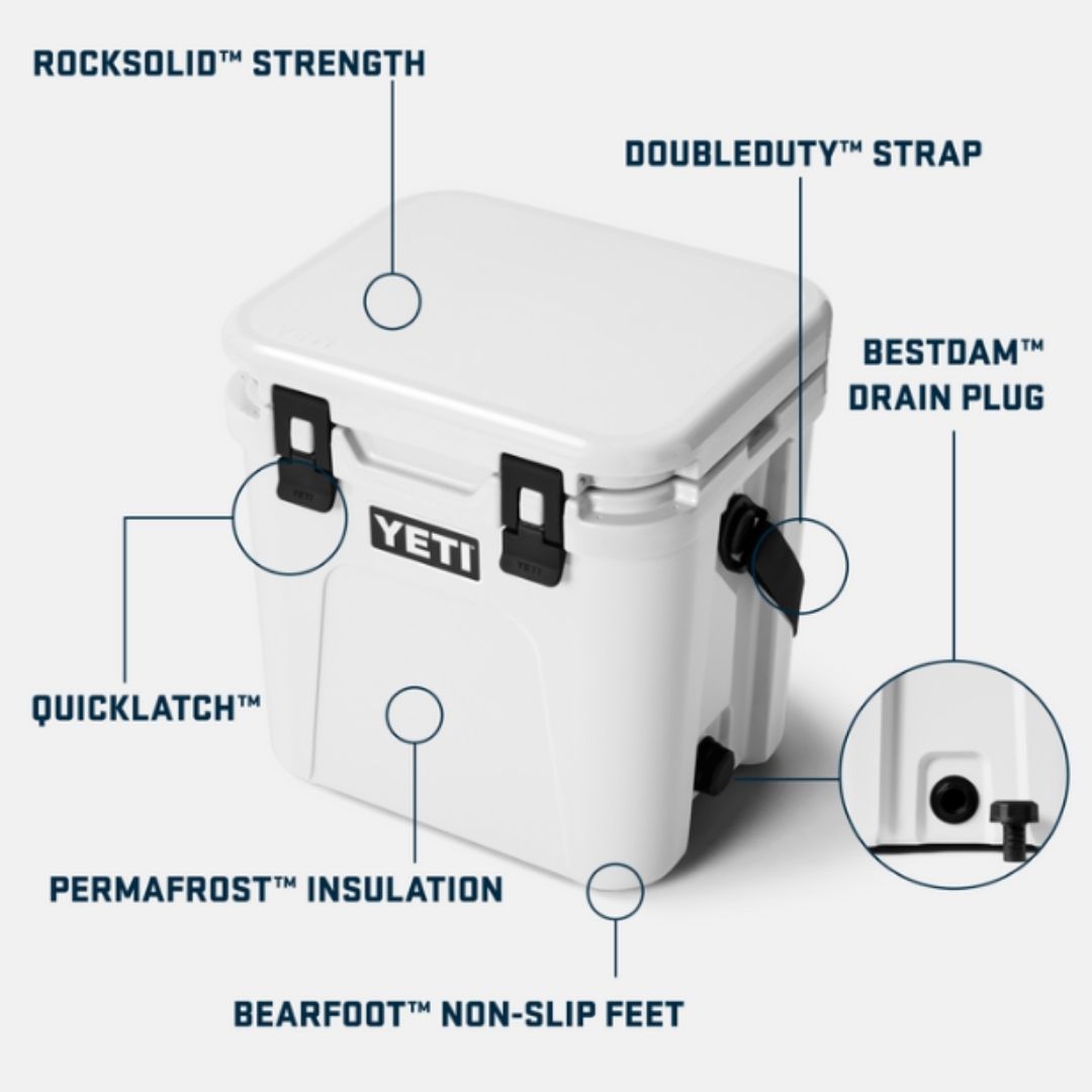 Yeti Roadie 24 Cool Box | Rescue Red
