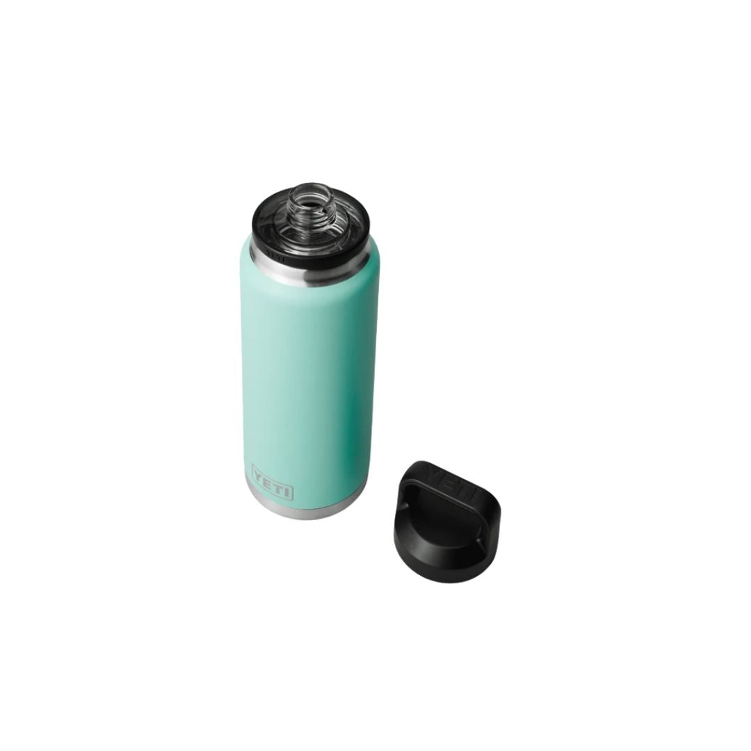 Yeti Rambler 36oz Bottle with Chug Cup | Seafoam