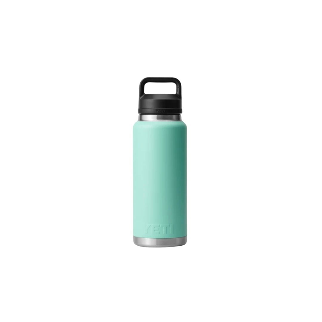 Yeti Rambler 36oz Bottle with Chug Cup | Seafoam