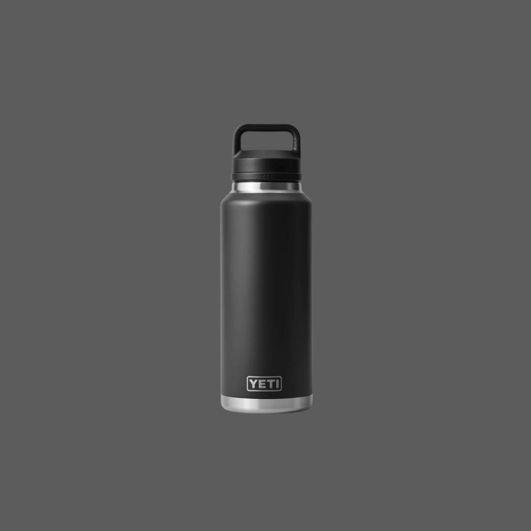 Yeti Rambler 46oz  Bottle with Chug Cap | Black