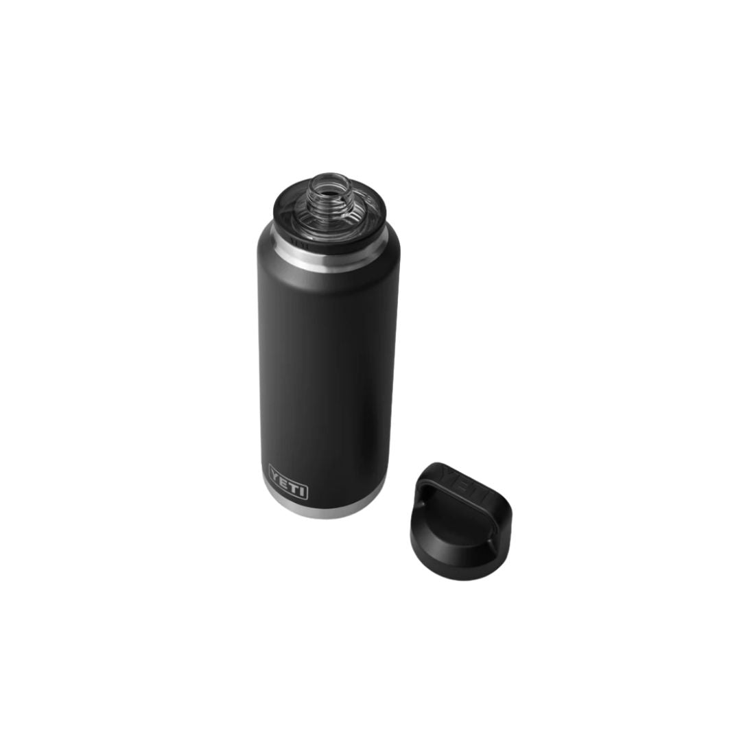 Yeti Rambler 46oz  Bottle with Chug Cap | Black