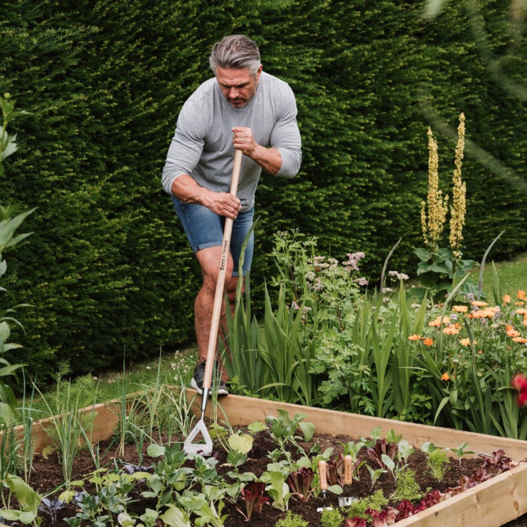 Kent & Stowe Garden Life Stainless Steel Dutch Hoe