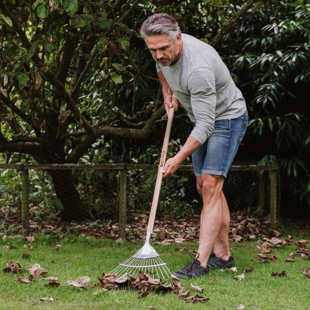 Kent & Stowe Garden Life Stainless Steel Lawn & Leaf Rake
