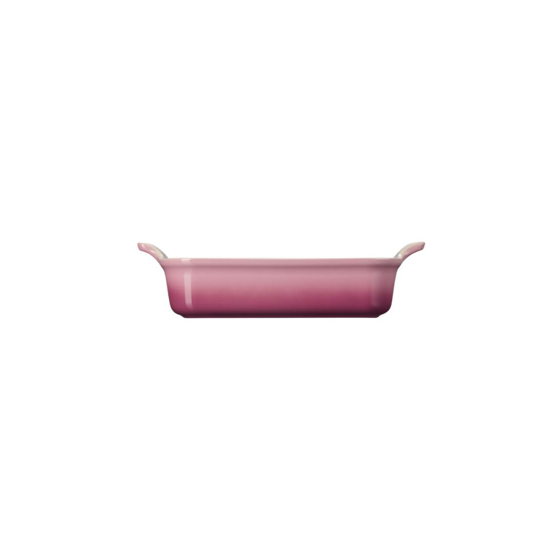 Le Creuset Stoneware Heritage Rectangular Dish 26cm | Rose Quartz