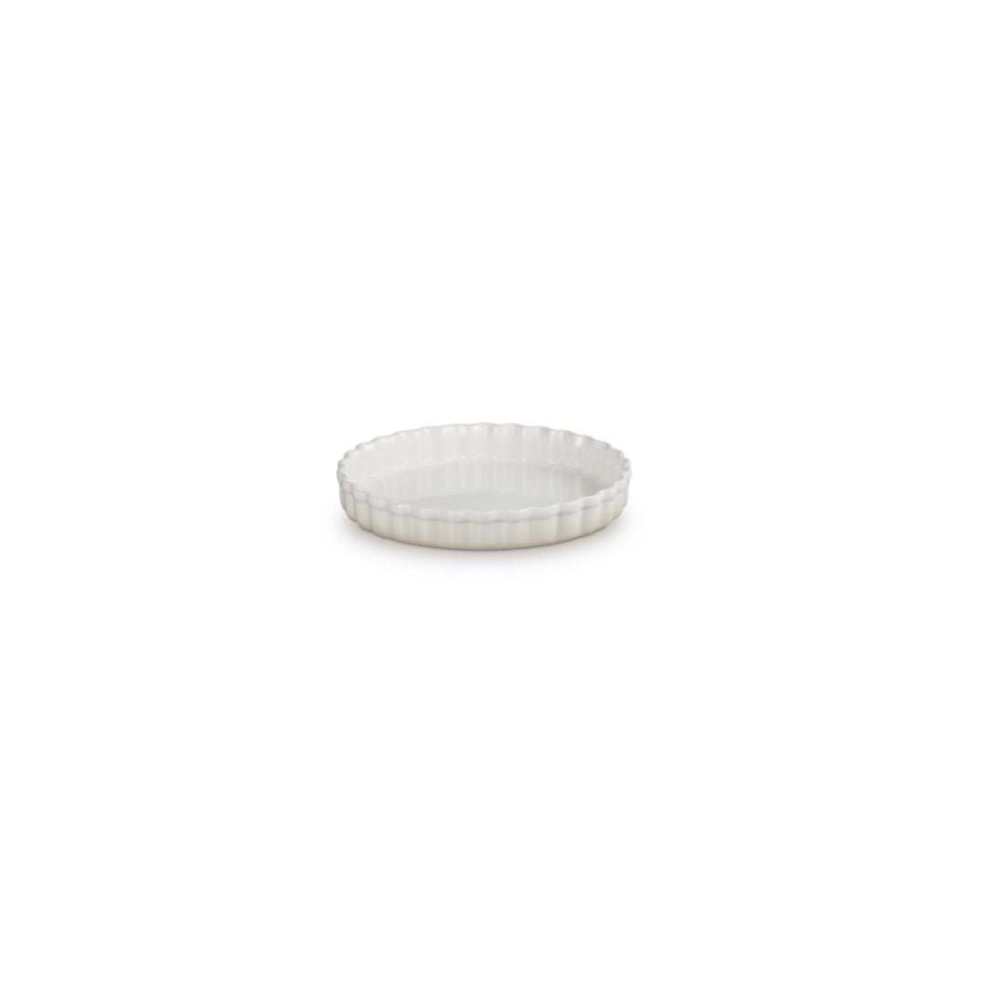 LE CREUSET FLUTED 24CM FLAN | MERINGUE