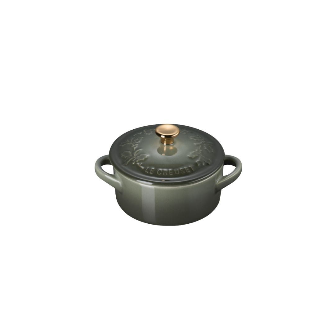 LE CREUSET STONEWARE HOLLY PETITE CASSEROLE | THYME