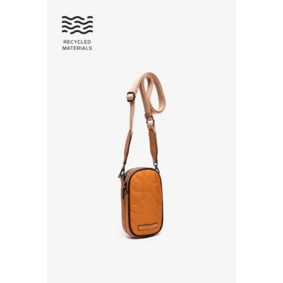 ABBACINO AMBER PHONE BAG IN RECYCLED AND PADDED MATERIALS