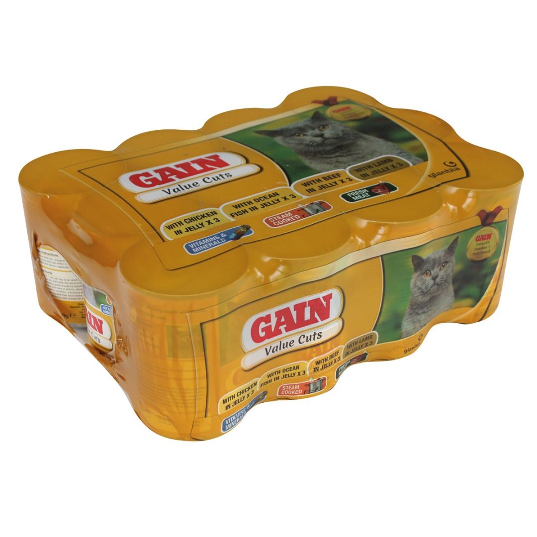 GAIN CAT VALUE CUTS | 12 X 400G