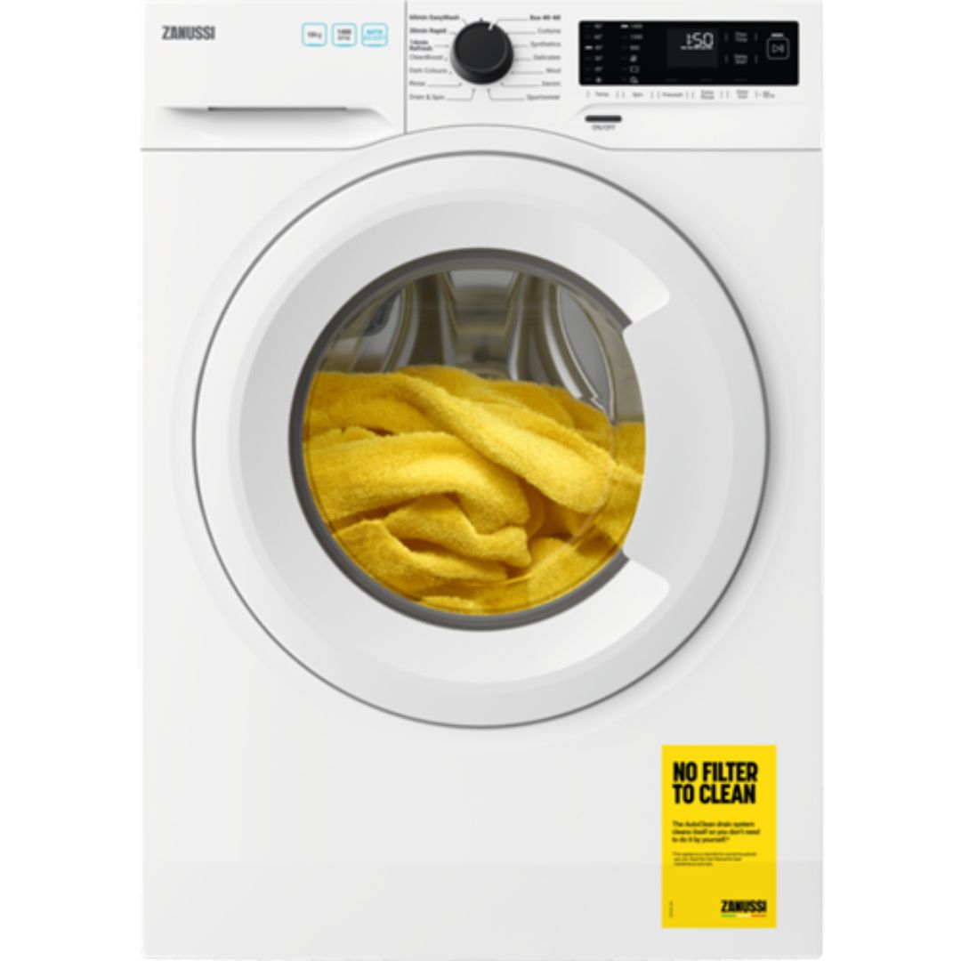 ZANUSSI ZWF144A2PW 10KG 1400 SPIN WASHING MACHINE