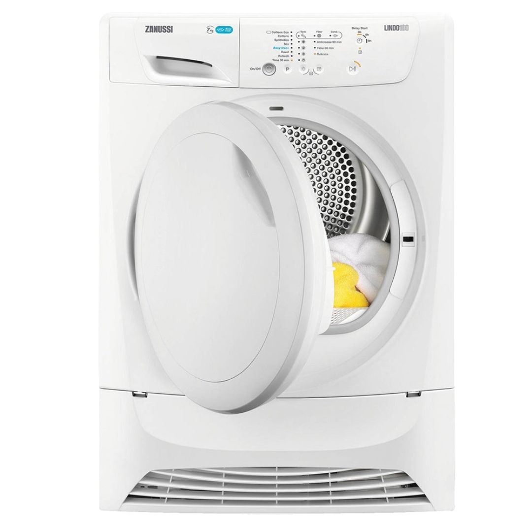 ZANUSSI ZDP7207PZ 7KG CONDENSER DRYER 7KG SENSORB RATED