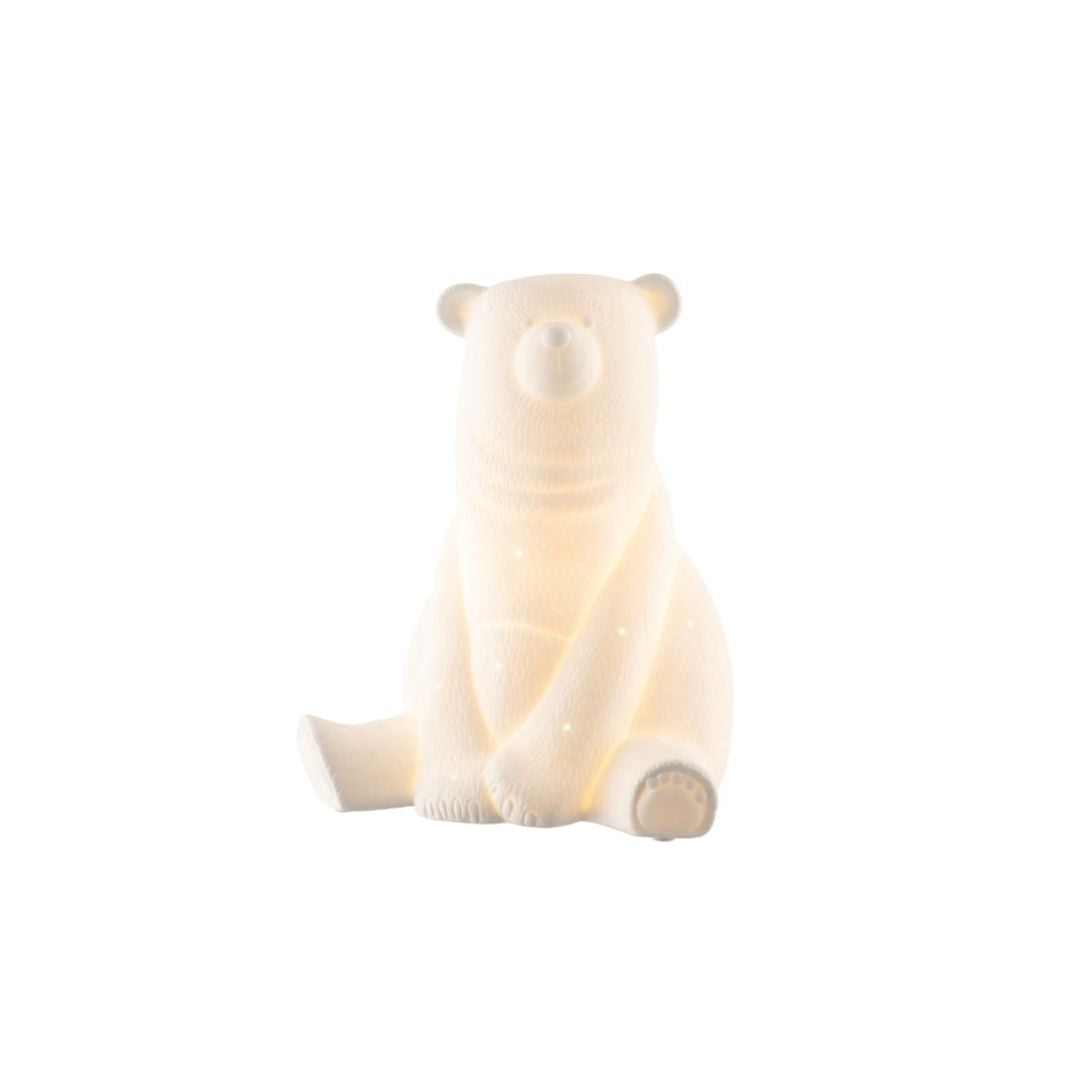 BELLEEK LIVING BEAR LUMINAIRE