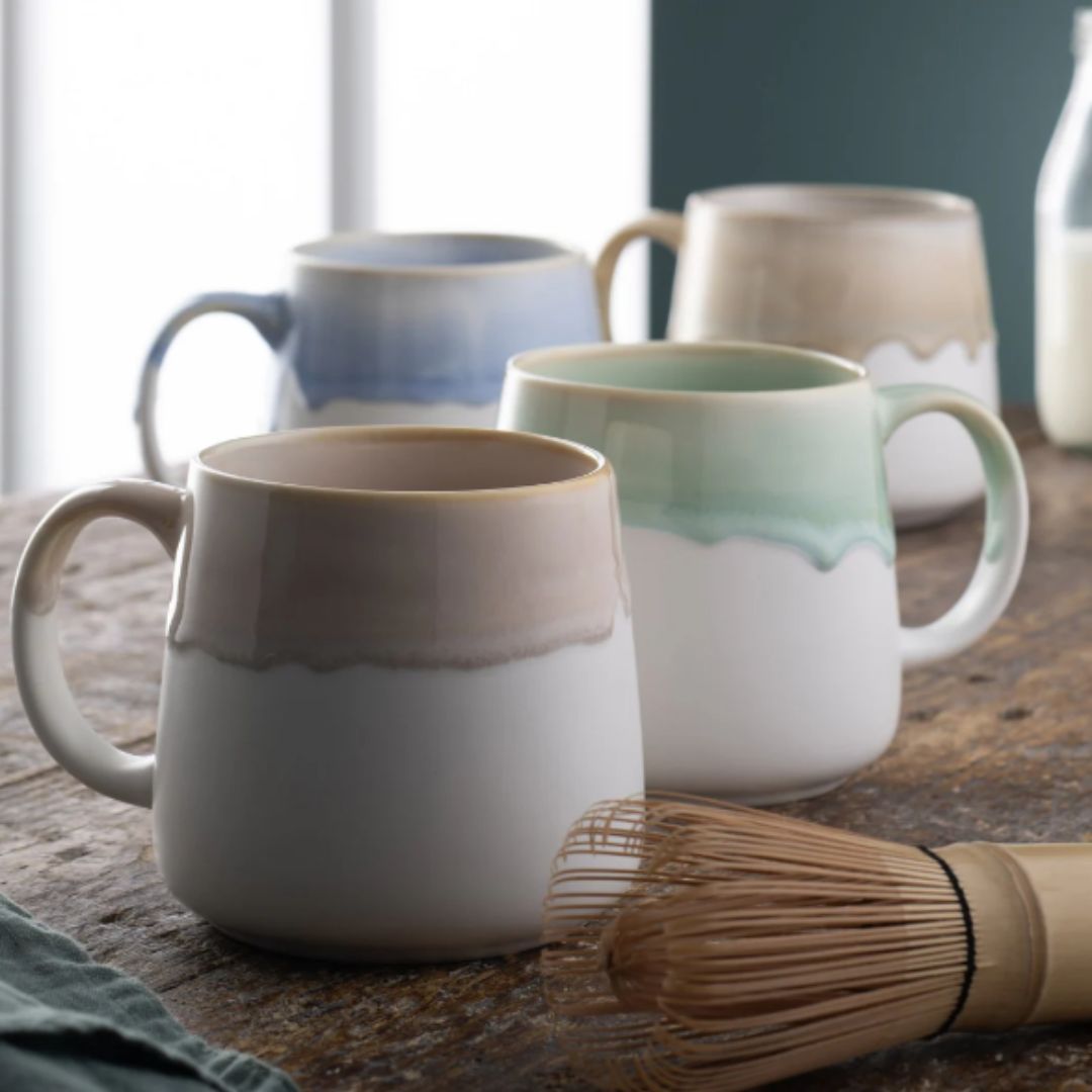 Belleek Living Coastal Mugs Set of 4
