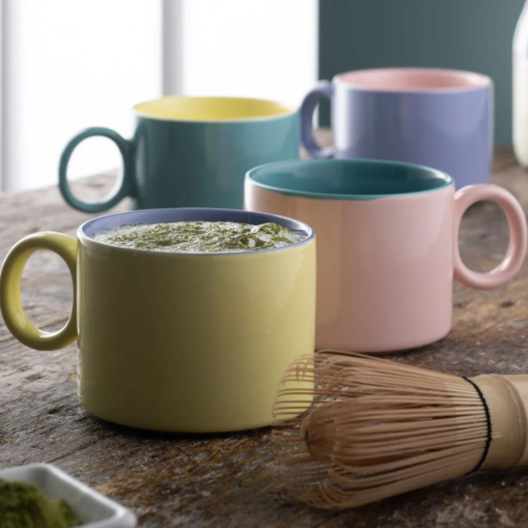 Belleek Living Hoopla Mugs Set of 4