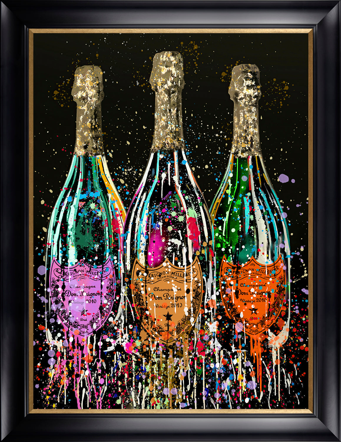 ARTKO TRIO OF BOTTLES