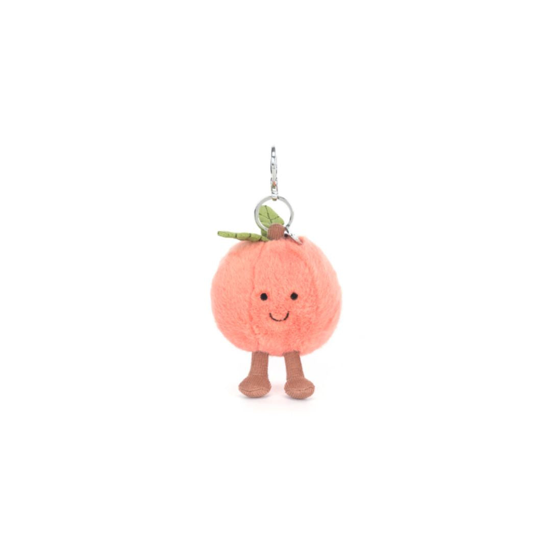 Jellycat Amuseables Peach Bag Charm