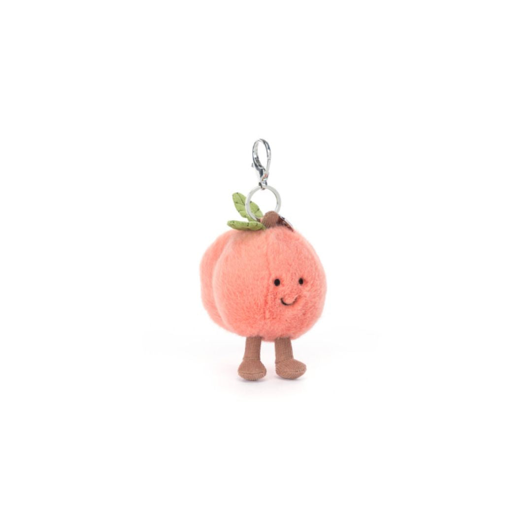 Jellycat Amuseables Peach Bag Charm