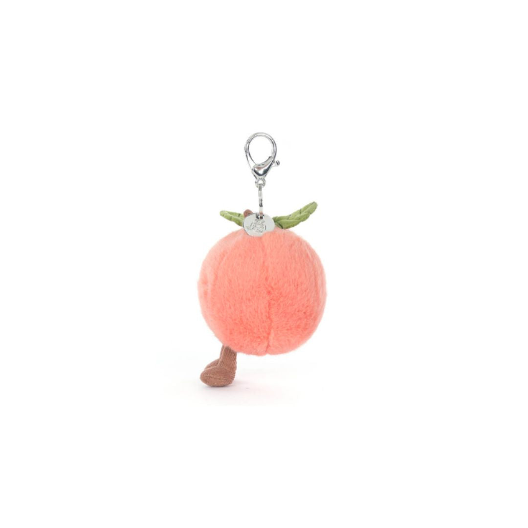 Jellycat Amuseables Peach Bag Charm