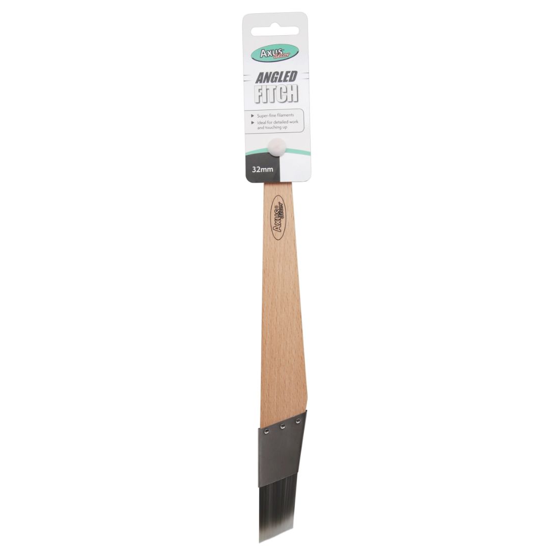 AXUS ANGLED FITCH BRUSH 32MM GREY SERIES