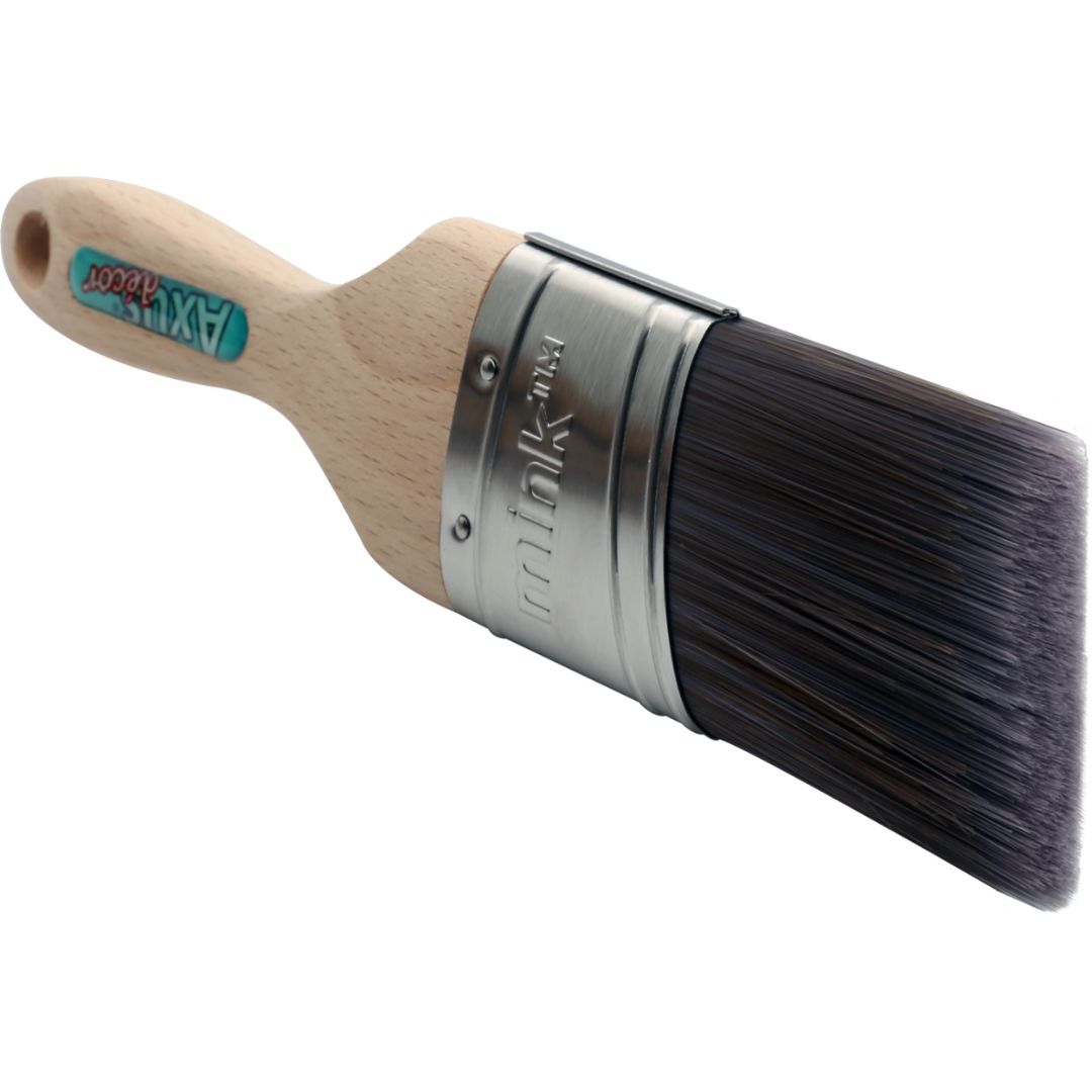 AXUS SILK PRECISION CUTTER BRUSH 2" (51MM) MINK SERIES