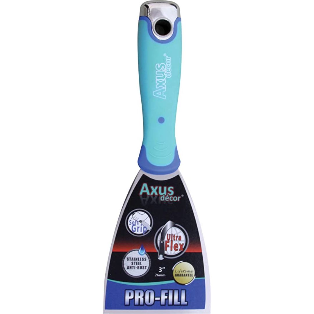 AXUS PRO-FILL FILLING KNIFE 3" (76MM) BLUE SERIES