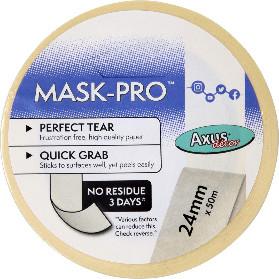 AXUS MASK PRO PAINTERS TAPE 24MM X 50M BLUE SERIES