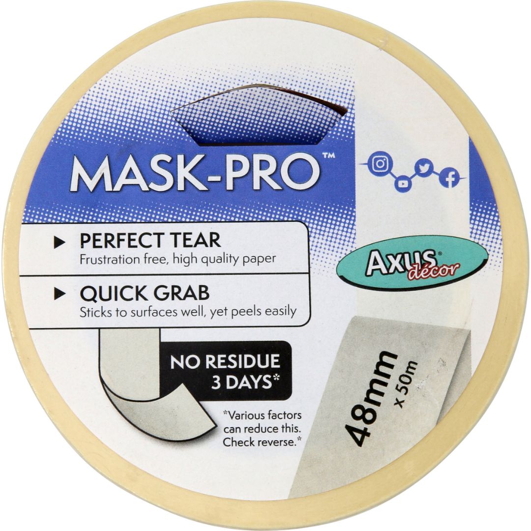 AXUS MASK PRO PAINTERS TAPE 48MM X 50M BLUE SERIES