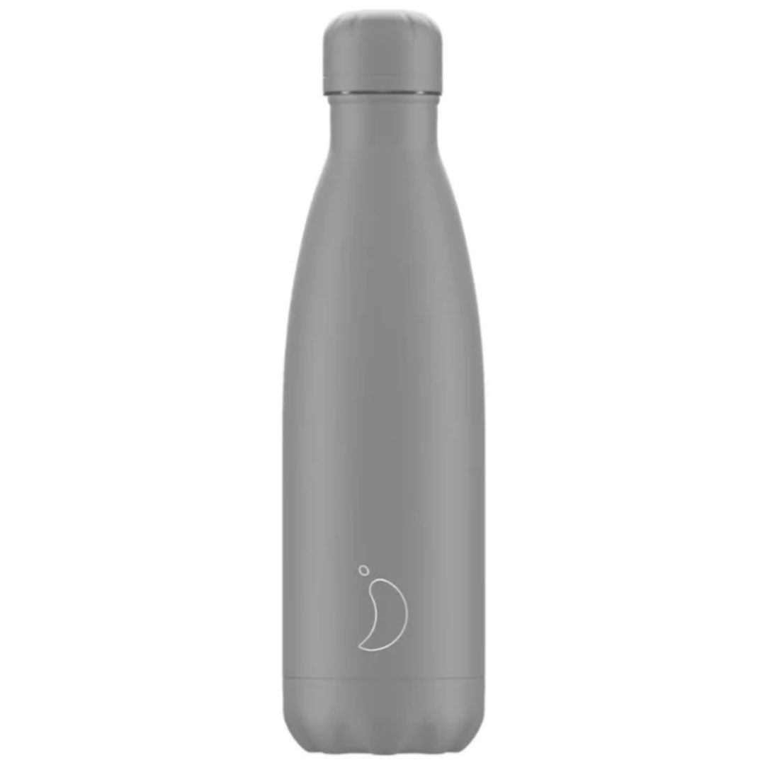 CHILLYS BOTTLE MONO MATTE ALL GREY | 500ML