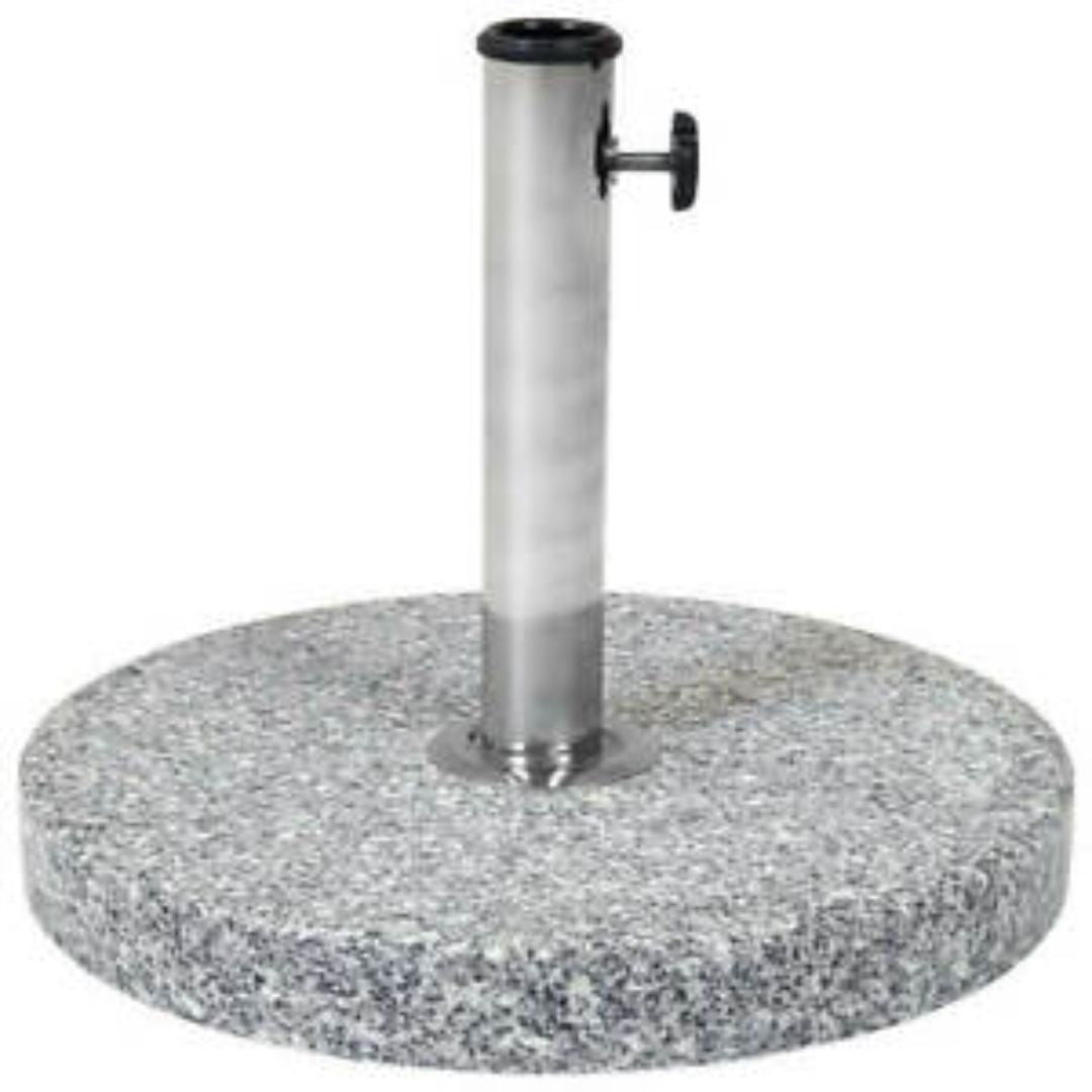 PARASOL BASE 16KG ROUND GRANITE