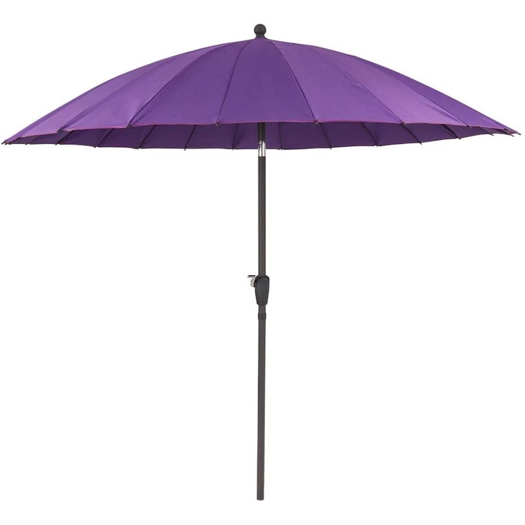 PARASOL  ALUMINIUM PURPLE SHANGHAI 2.6M