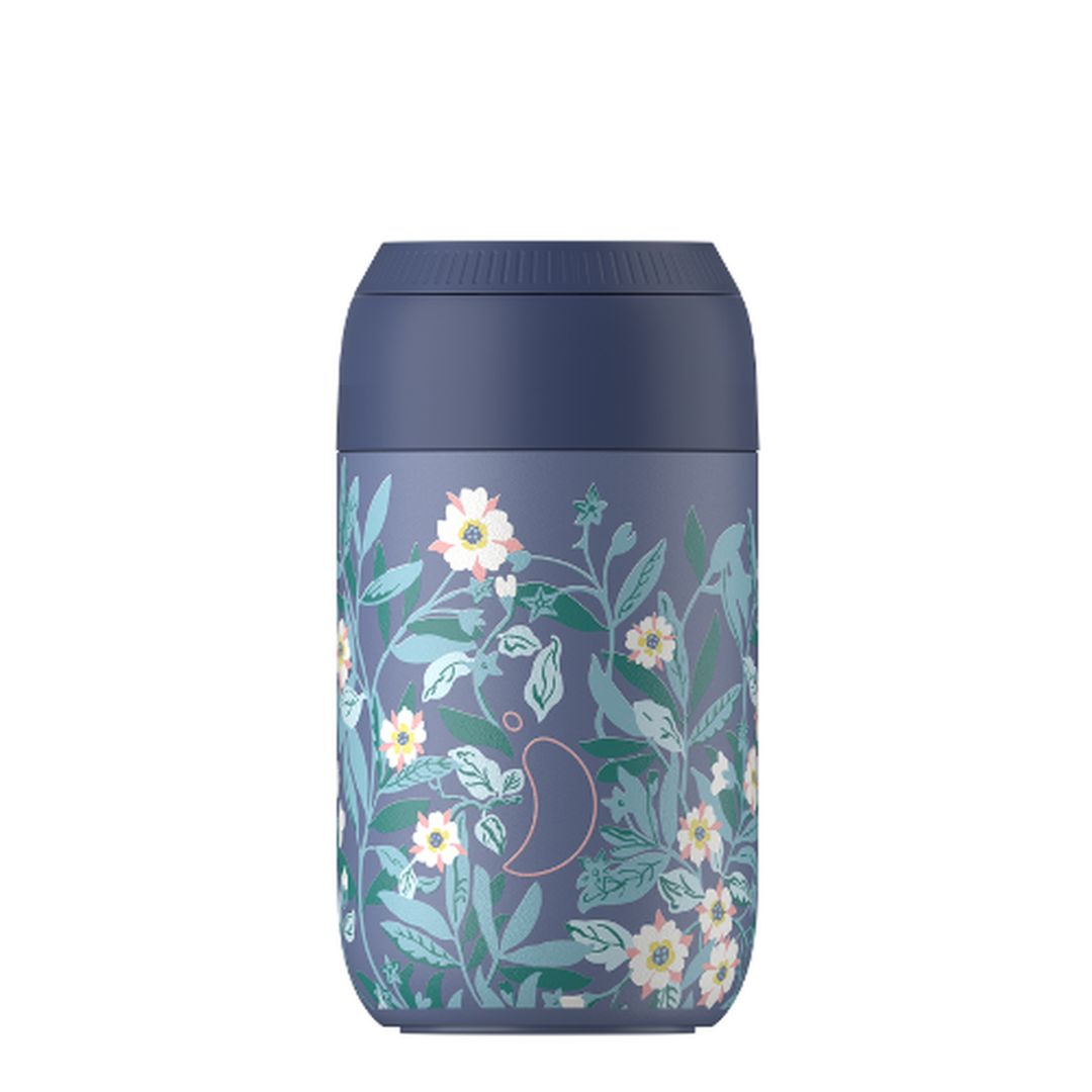 CHILLYS COFFEE CUP LIBERTY BRIGHTON BLOSSOM WHALE BLUE | 340ML