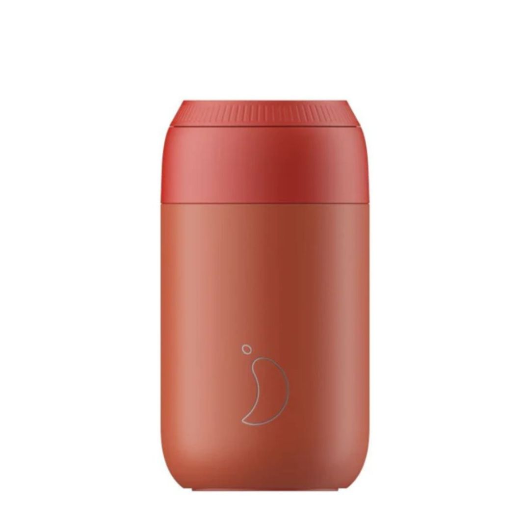 CHILLYS COFFEE CUP MAPLE RED | 340ML