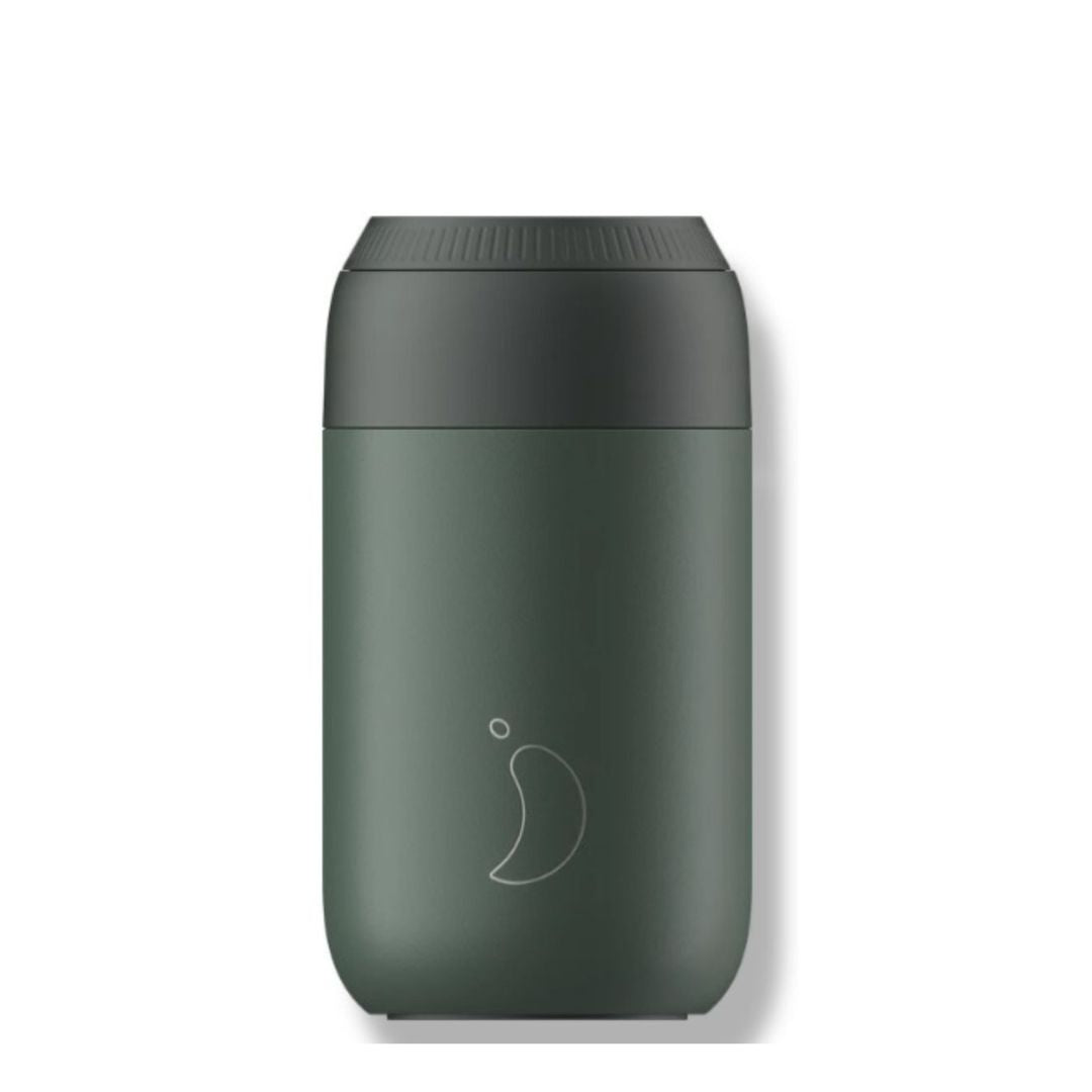 CHILLYS COFFEE CUP PINE GREEN | 340ML