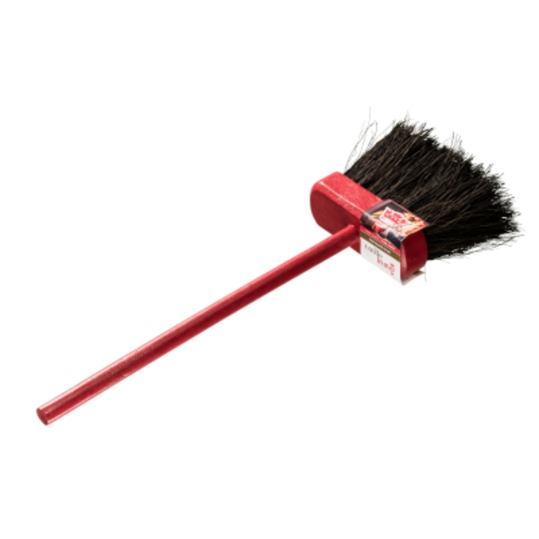 CASTLE LIVING RED HEARTH BRUSH