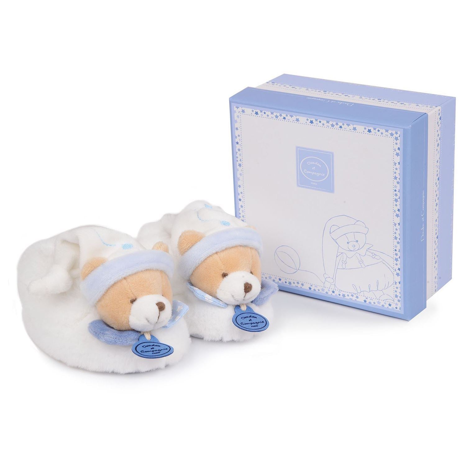 DOU DOU BLUE PETIT CHOU BEAR BOOTIES