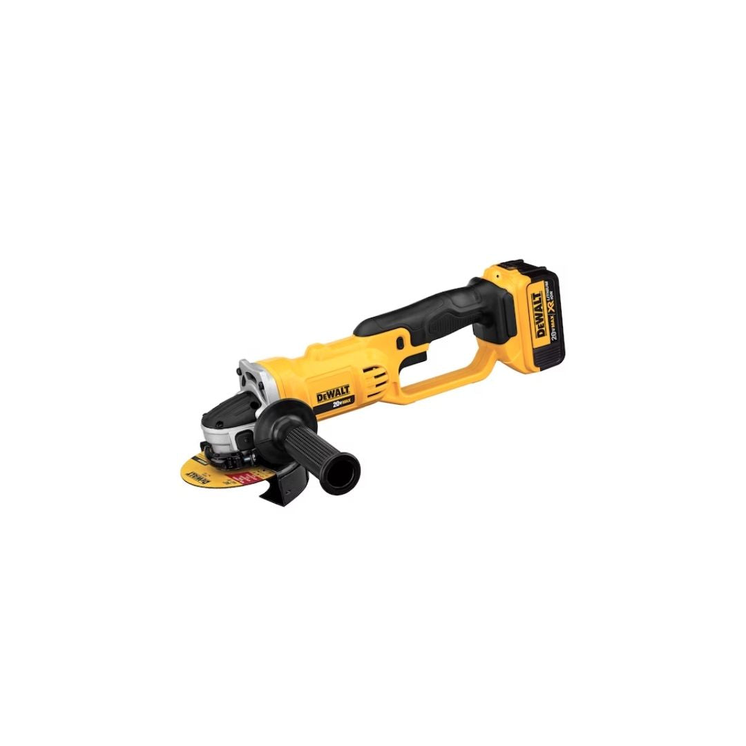 Dewalt 18V XR 125mm Angle Grinder 2 x 4Ah