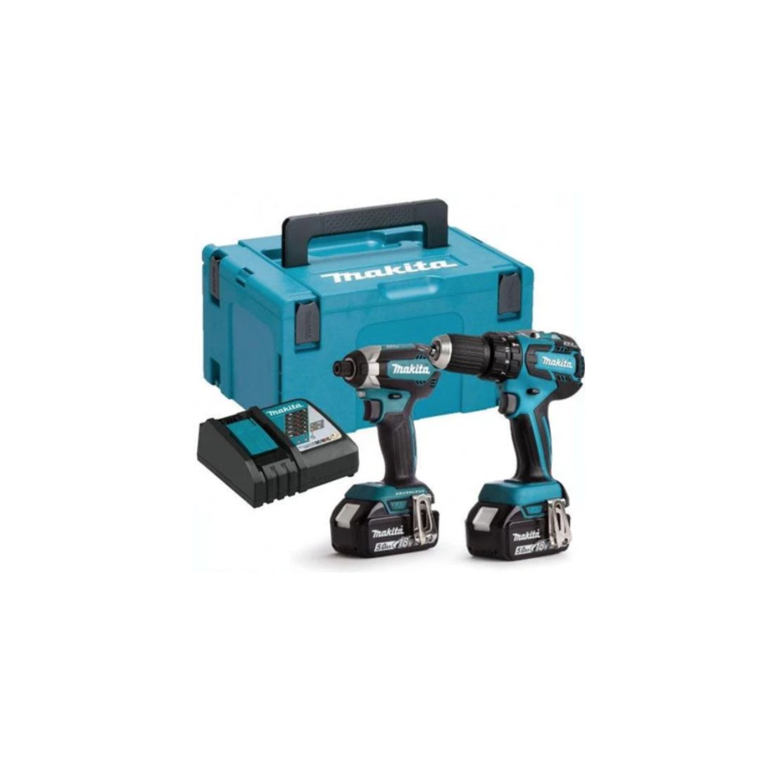 MAKITA 18V LXT 2PCS COMBO KIT w 2X5.0AH | DLX2131TJ
