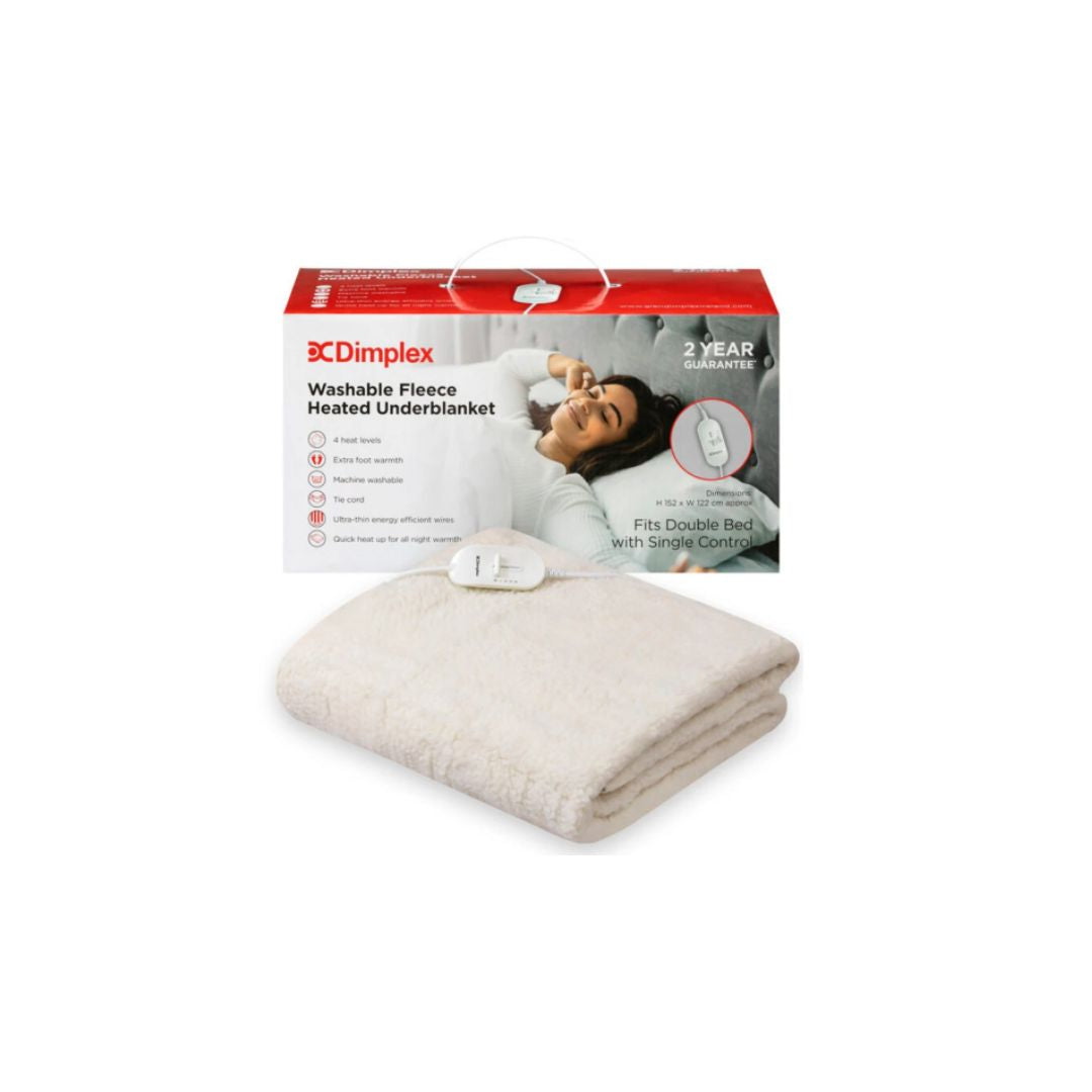 Dimplex King Washable Fleece Heated Mattress Cover