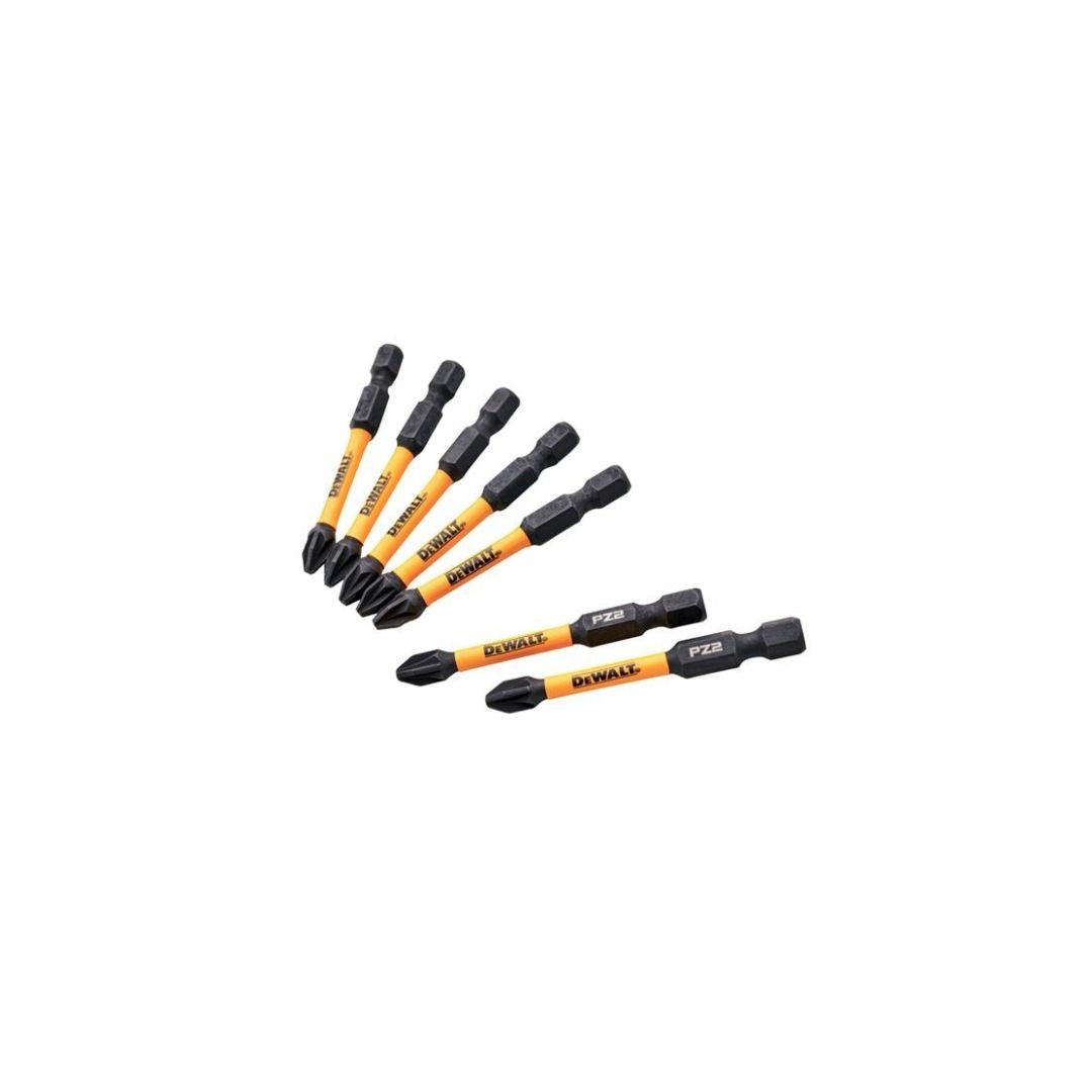 Dewalt 5+2 PZ2 Screwdriver Bit Pack DT70904T-QZ