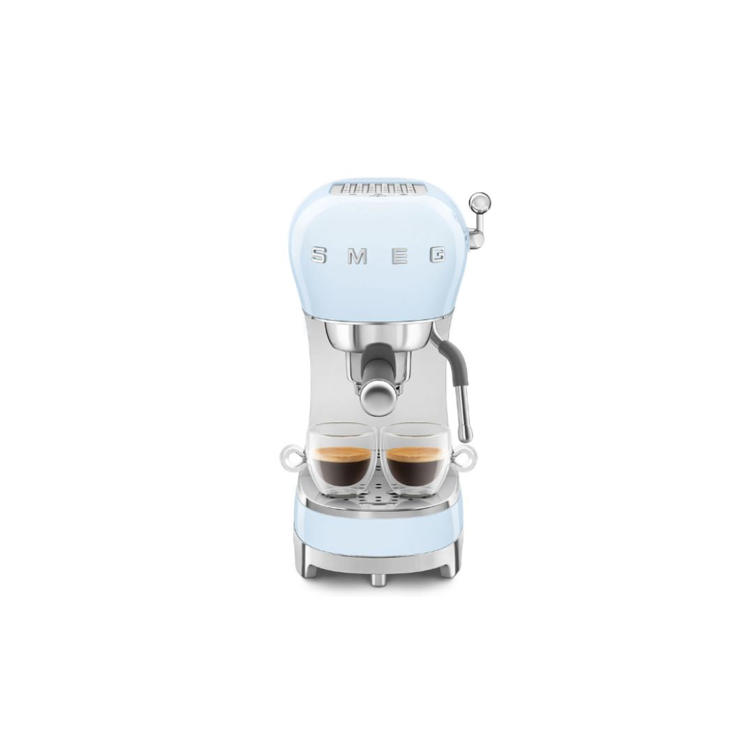 SMEG PASTEL BLUE ESPRESSO MACHINE | ECF02PBUK