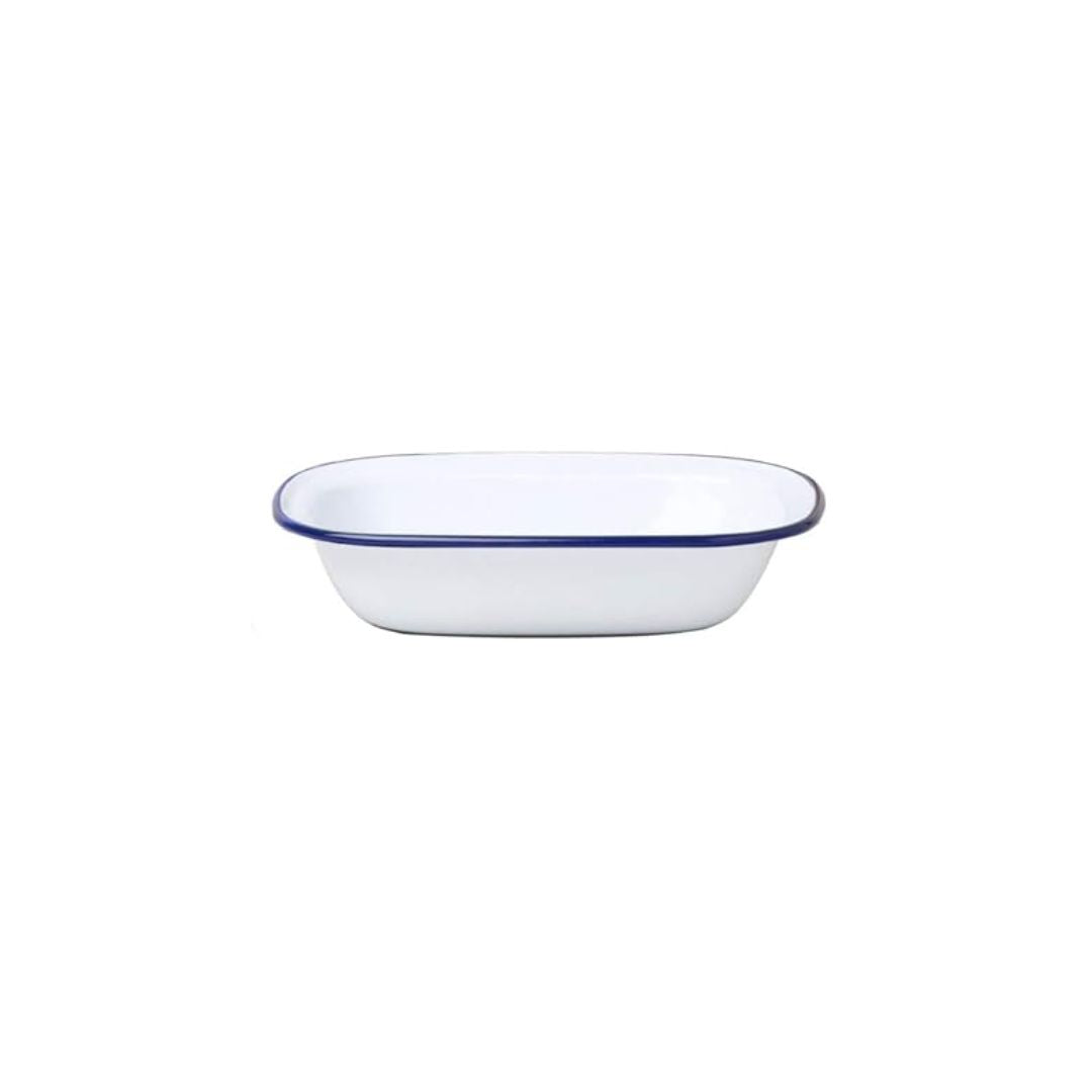 DUNLEVY ENAMEL PIE DISH