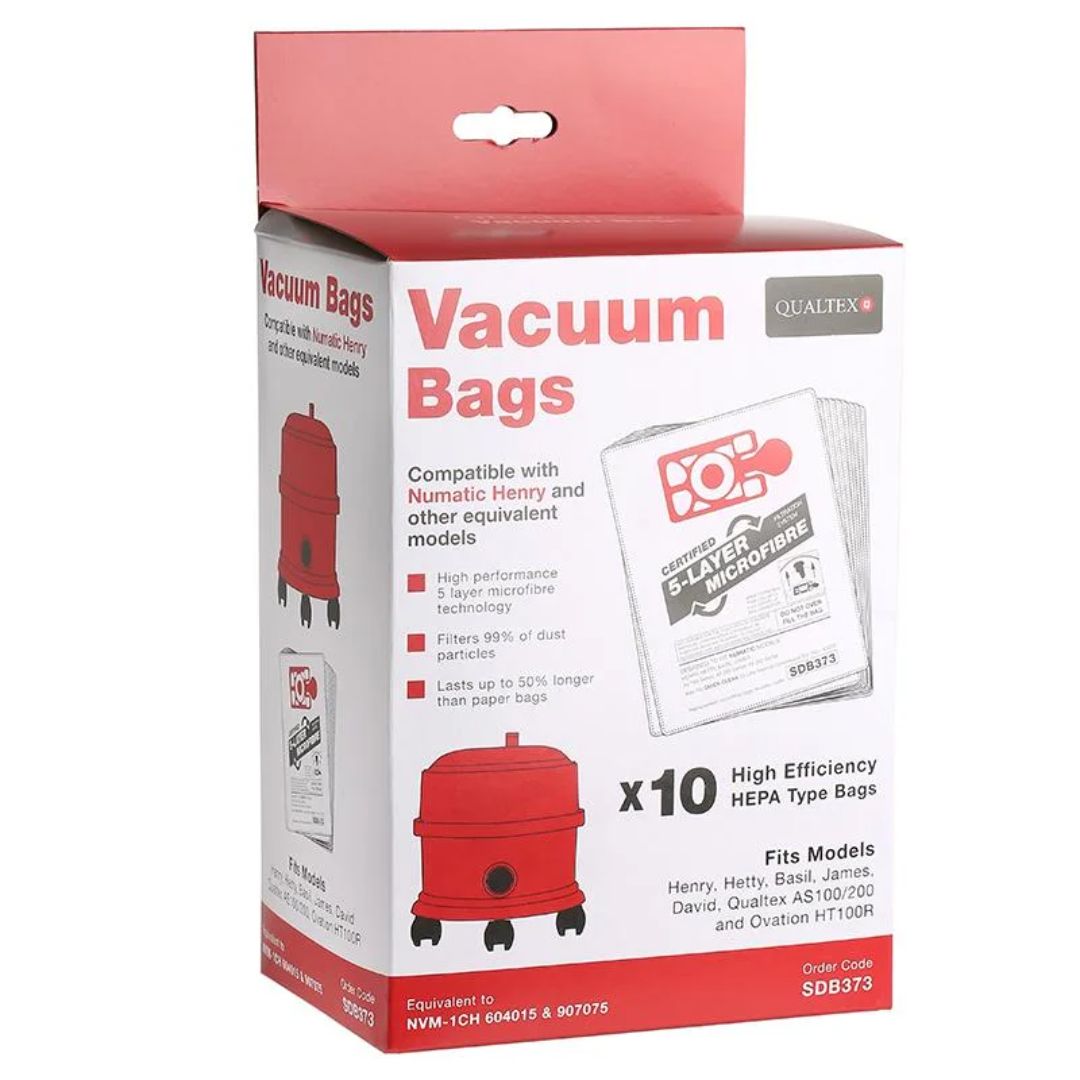 VACUUM BAG MICROFIBRE 10 PACK | SDB373