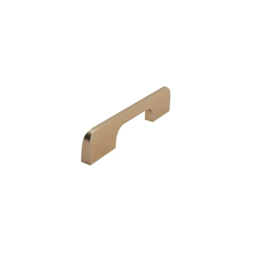 Headbourne Smooth Slim Cabinet Handles Brushed Brass